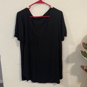 Soft black v neck